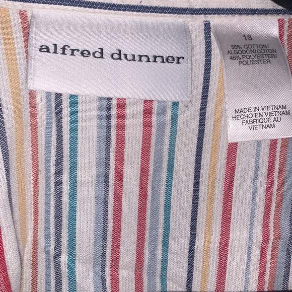 Striped Alfred Dunner button up - Picture 3 of 6